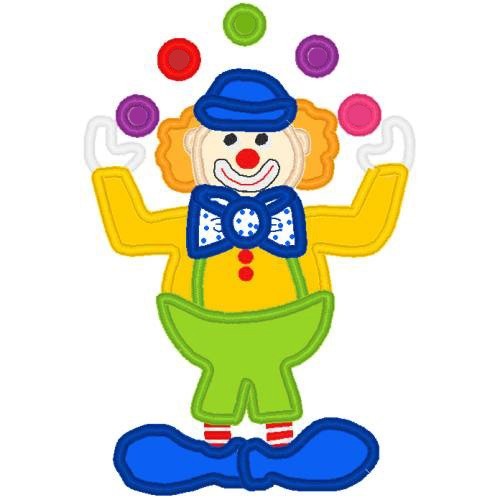 500x500 Clown Clipart Juggle