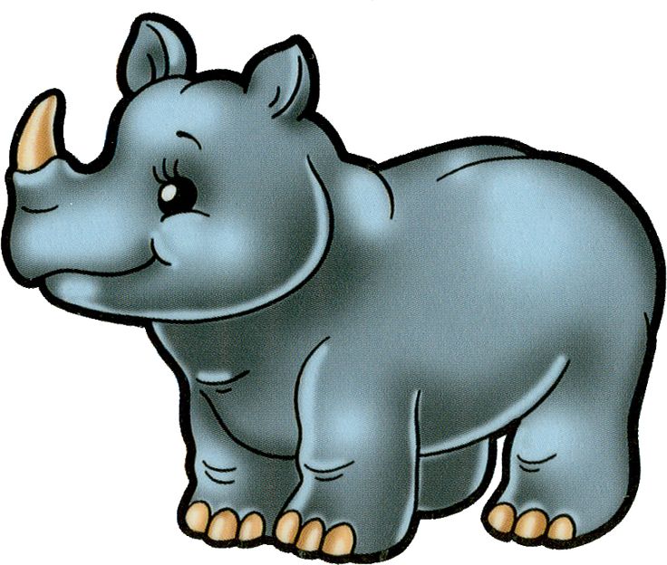 736x624 Rhino Clipart Jungle