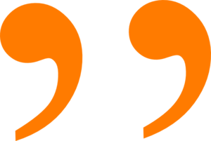 300x201 Orange Closing Quotation Mark Clip Art