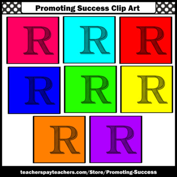 350x350 Letter R, Alphabet Letters Clip Art, Letter Sounds Clipart Sps Tpt