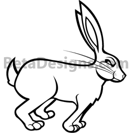 270x270 Jack Rabbit Clipart