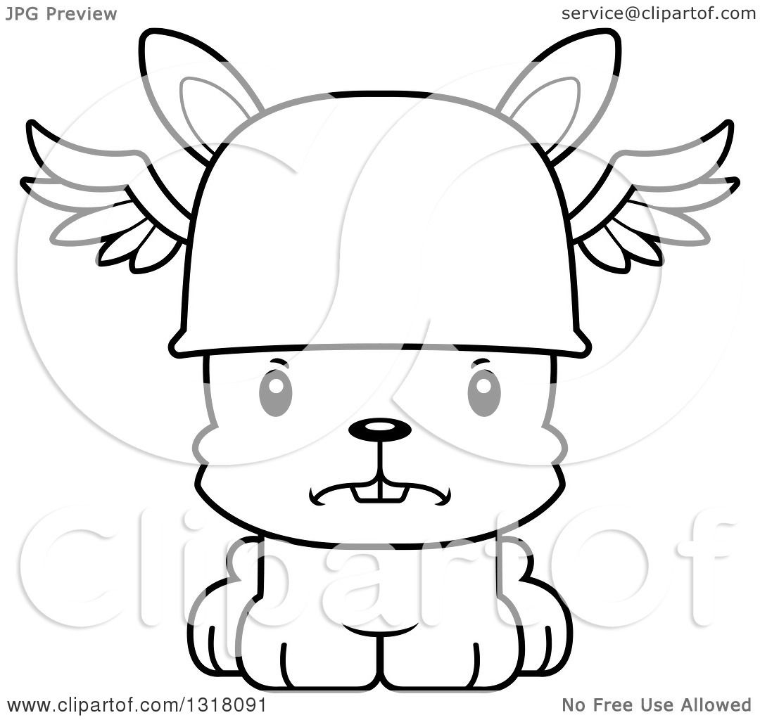 1080x1024 Animal Lineart Clipart Of A Cartoon Black And White Cute Mad
