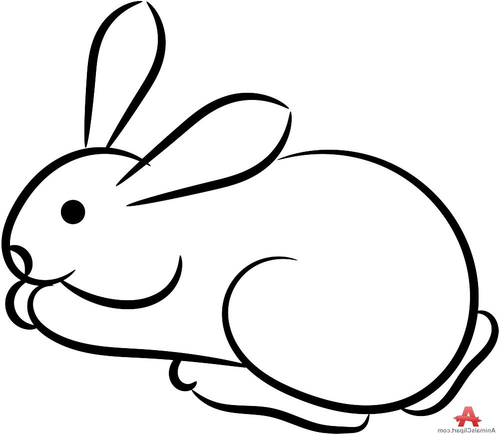 999x869 Best Hd Outline Rabbit Clipart Free Design Download Cdr
