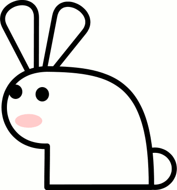 357x384 Free Cartoon Rabbit Clipart, 1 Page Of Public Domain Clip Art