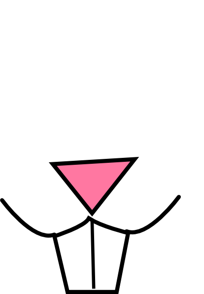 414x596 Bunny Face Mine Clip Art