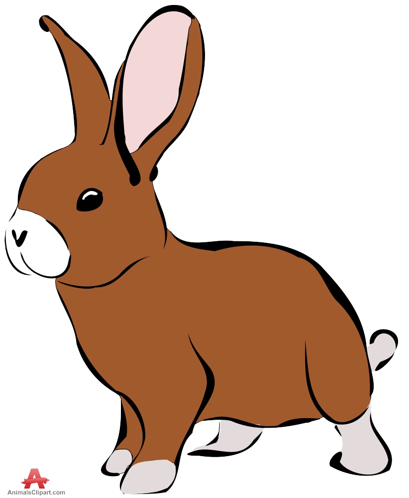 Rabbit Running Clipart | Free download on ClipArtMag