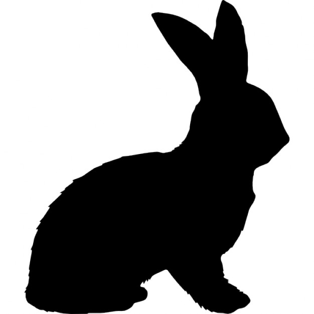 626x626 Rabbit Silhouette Vectors, Photos And Psd Files Free Download