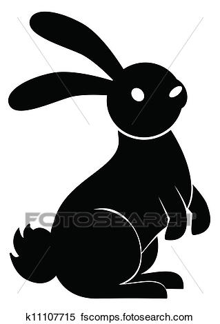319x470 Rabbit Silhouette Clip Art And Illustration. 4,753 Rabbit