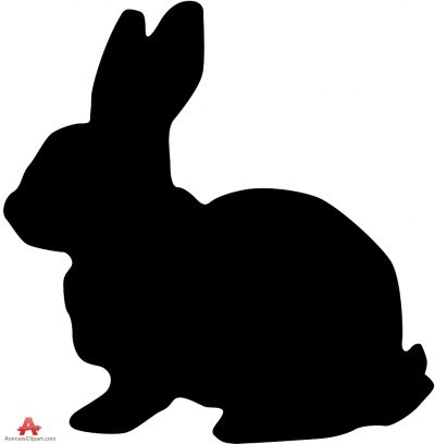 400x408 Shaow Clipart Rabbit