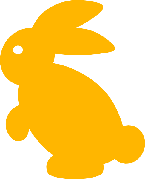 486x599 Bunny Silhouette Clip Art