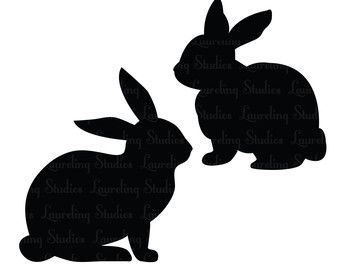340x270 Bunny Clipart Rabbit Silhouette