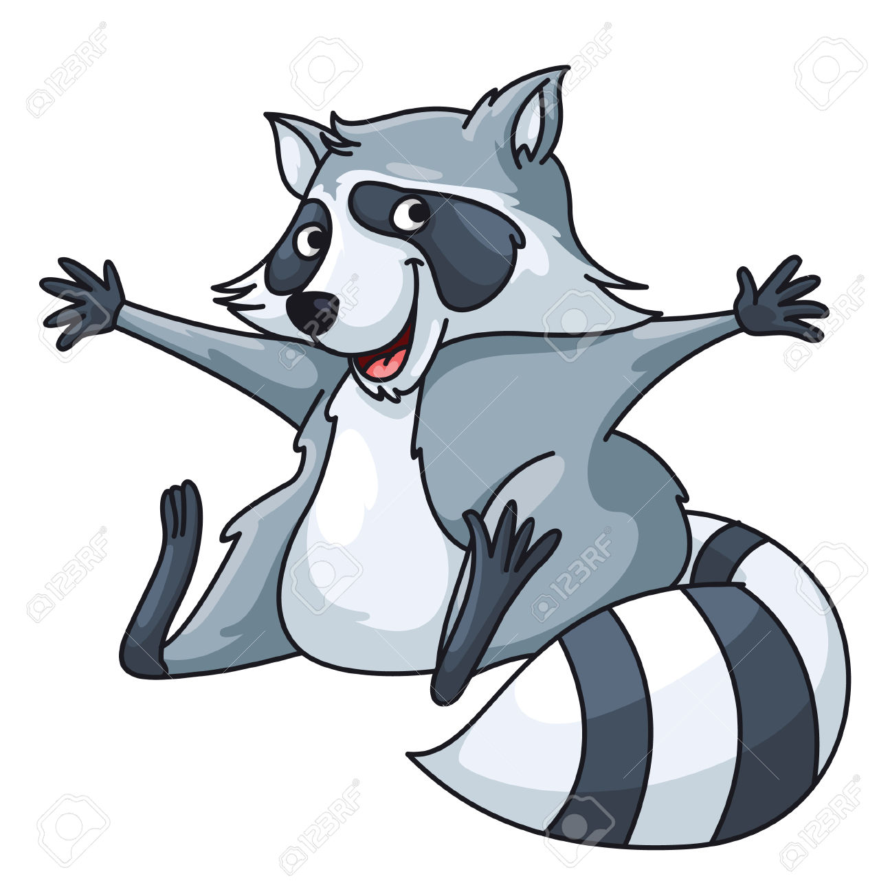 1295x1300 28867520 Raccoon Cartoon Illustration Stock Vector Animal.jpg