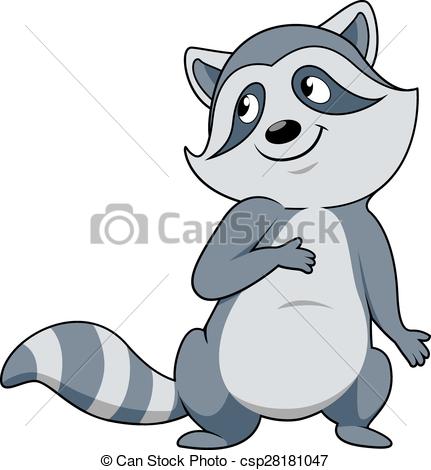 431x470 Raccoon Clip Art