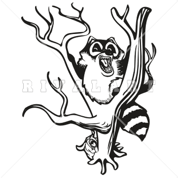 361x361 Coon Hunting Clipart