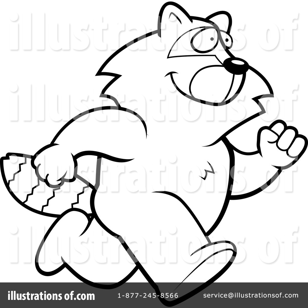 1024x1024 Raccoon Clipart
