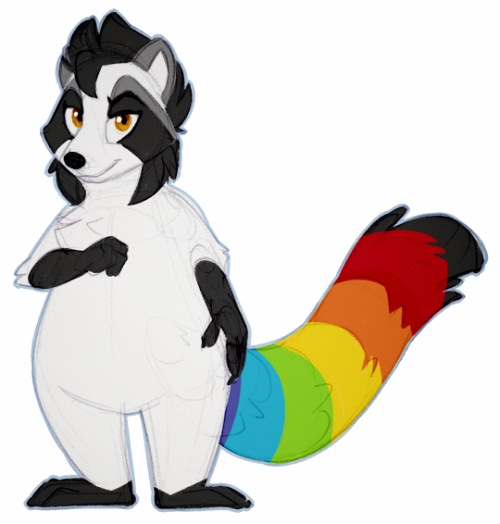 500x524 Not This Raccoons Art Tumblr