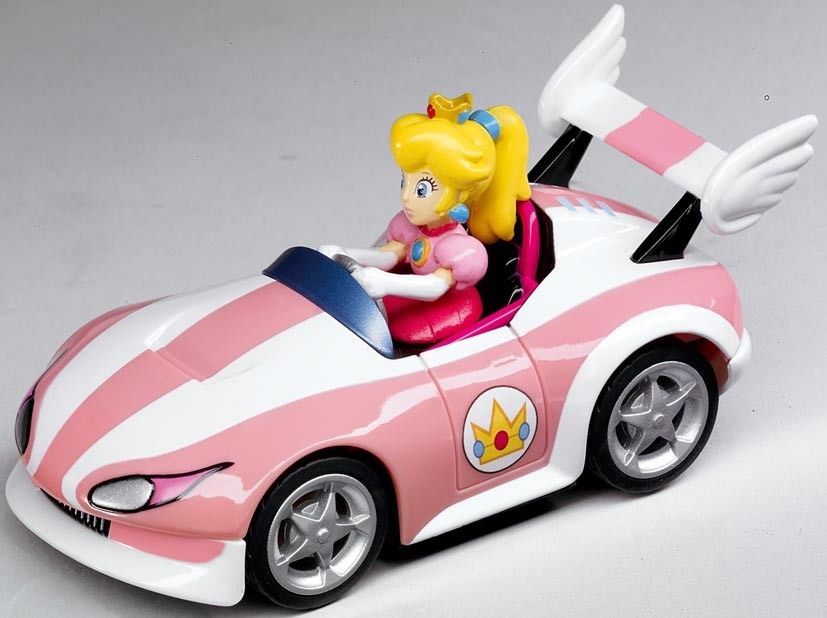 827x618 Nintendo Mario Kart Wii Wild Wing Peach Toy Race Car Pull Speed