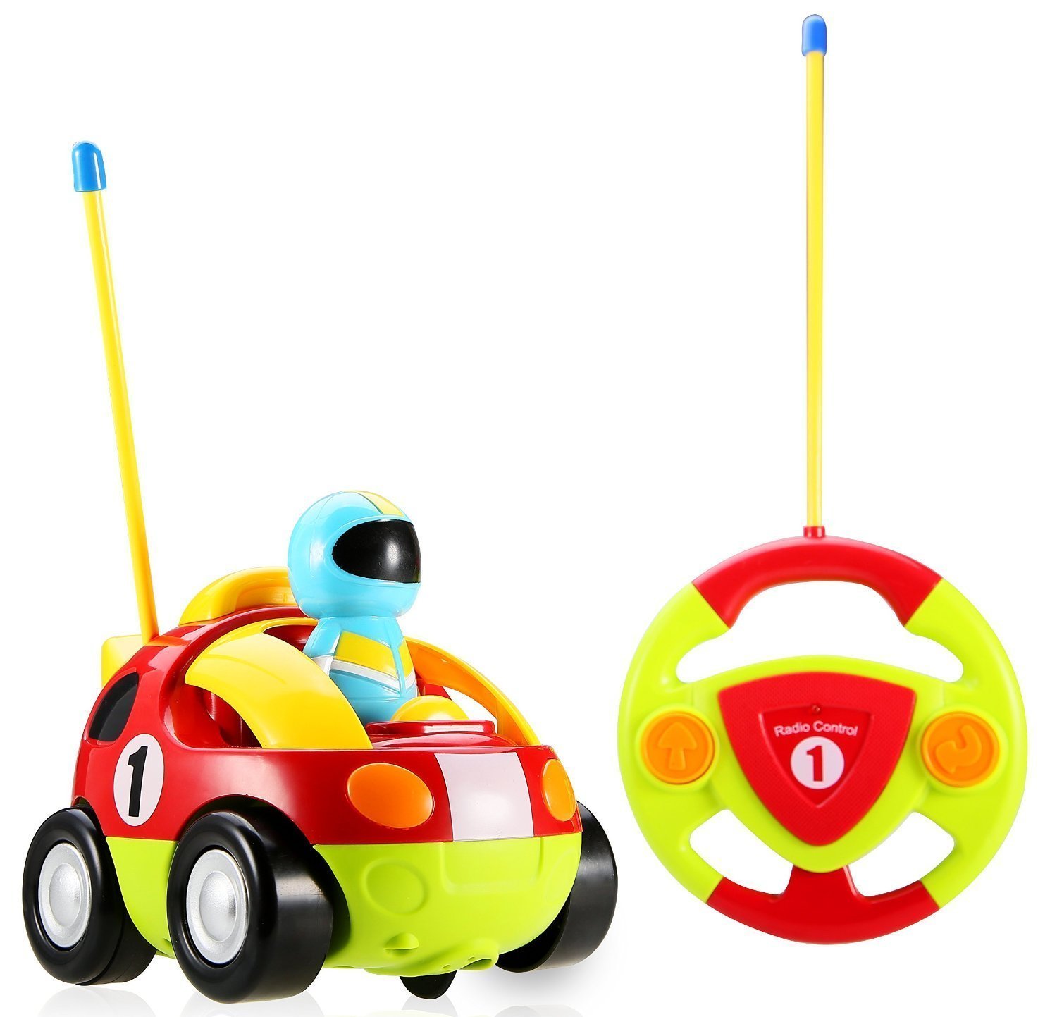 1500x1443 Cartoon Rc Race Car Radio Control Toy For Toddlers By