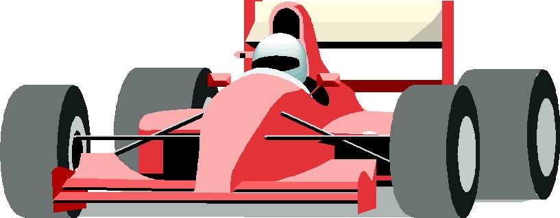 817x319 Race Car Clip Art