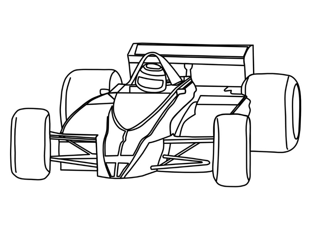 1024x791 Free Printable Race Car Clipart