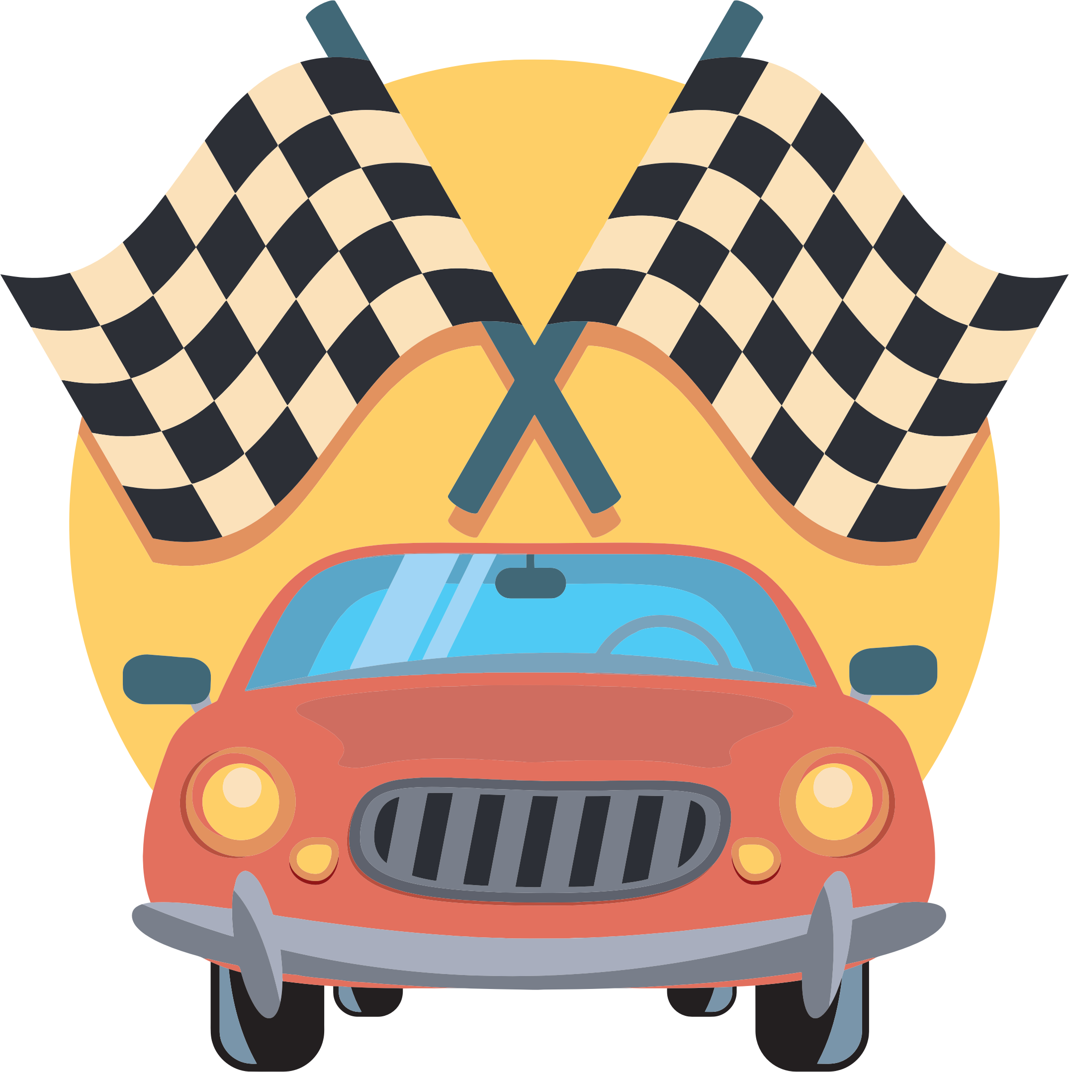 2150x2156 Race Car Clipart Automobile