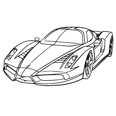 230x230 Top 25 Race Car Coloring Pages For Your Little Ones
