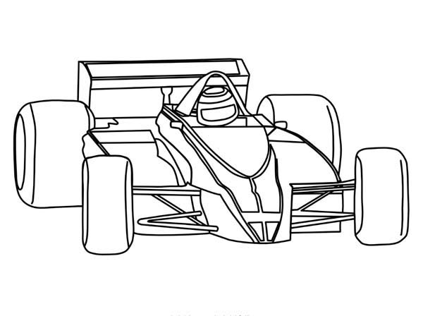 600x448 Transportation Race Car Coloring Pages Transportations