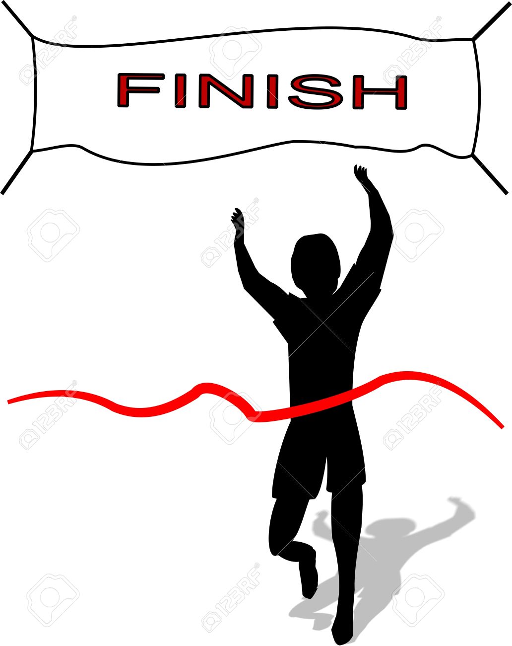 1032x1300 Race Clipart Finish Line