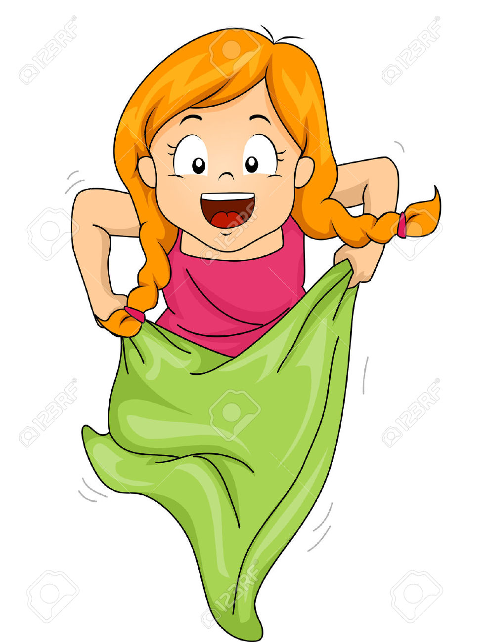 985x1300 Clip Art Sack Race Clip Art