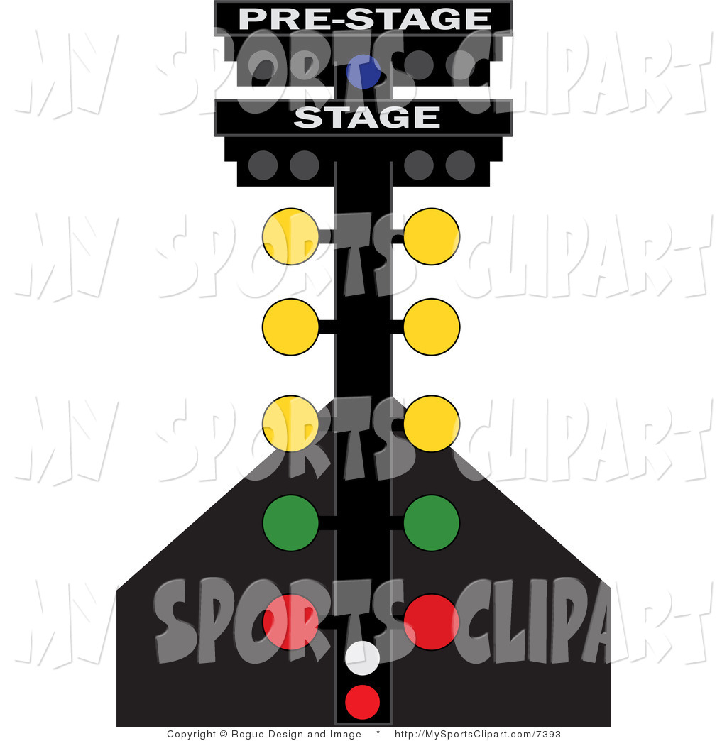 1024x1044 Sports Clip Art Of A Racing Lights By Pams Clipart