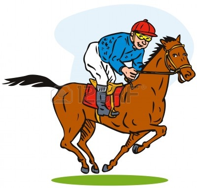 400x381 Horse Race Clipart Many Interesting Cliparts