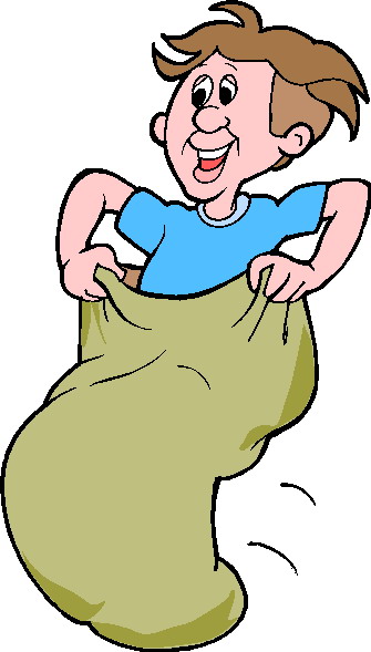 335x589 Sack Racing Clip Art 6 Image