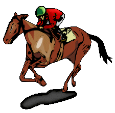 225x222 Horse Racing Clip Art