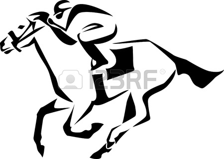450x319 Racing Horse Logo Royalty Free Cliparts, Vectors, And Stock
