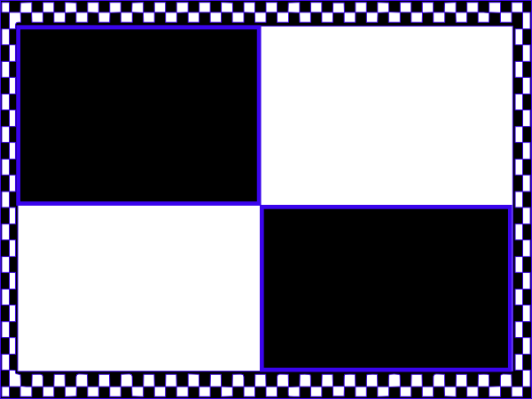 600x450 Race Border Clip Art