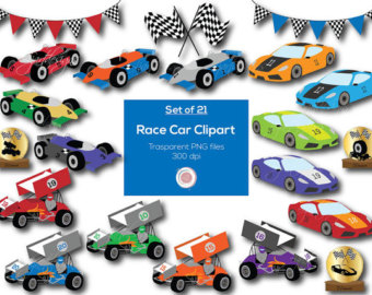 340x270 Race Cars Clip Art For Personal And Commercial Use Nascar