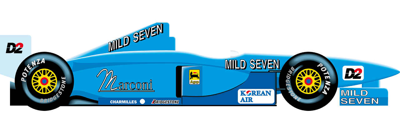 1280x427 Blue Race Car Clipart Clipartfest 2