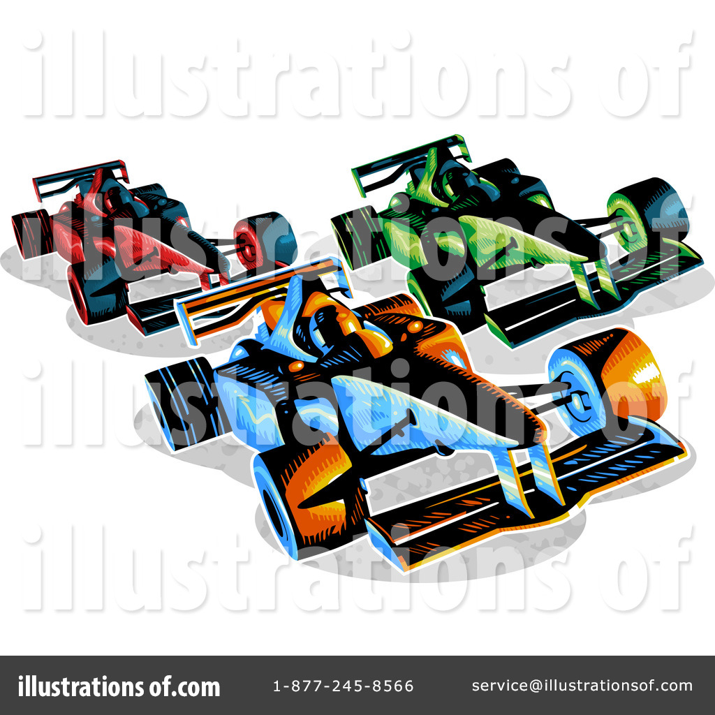 1024x1024 Race Car Clipart