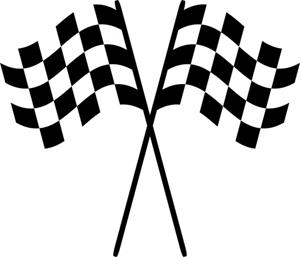 600x513 Checkered Flag Logo Free Vector Download (70,306 Free Vector)