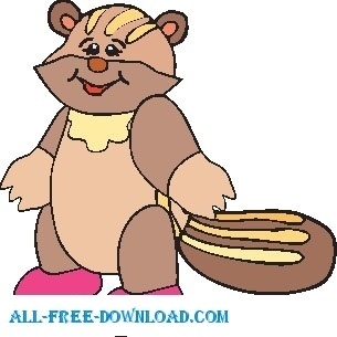 305x305 Free Raccoon Vector Free Vector Download (32 Free Vector)