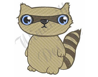 340x270 Racoon Tail Etsy