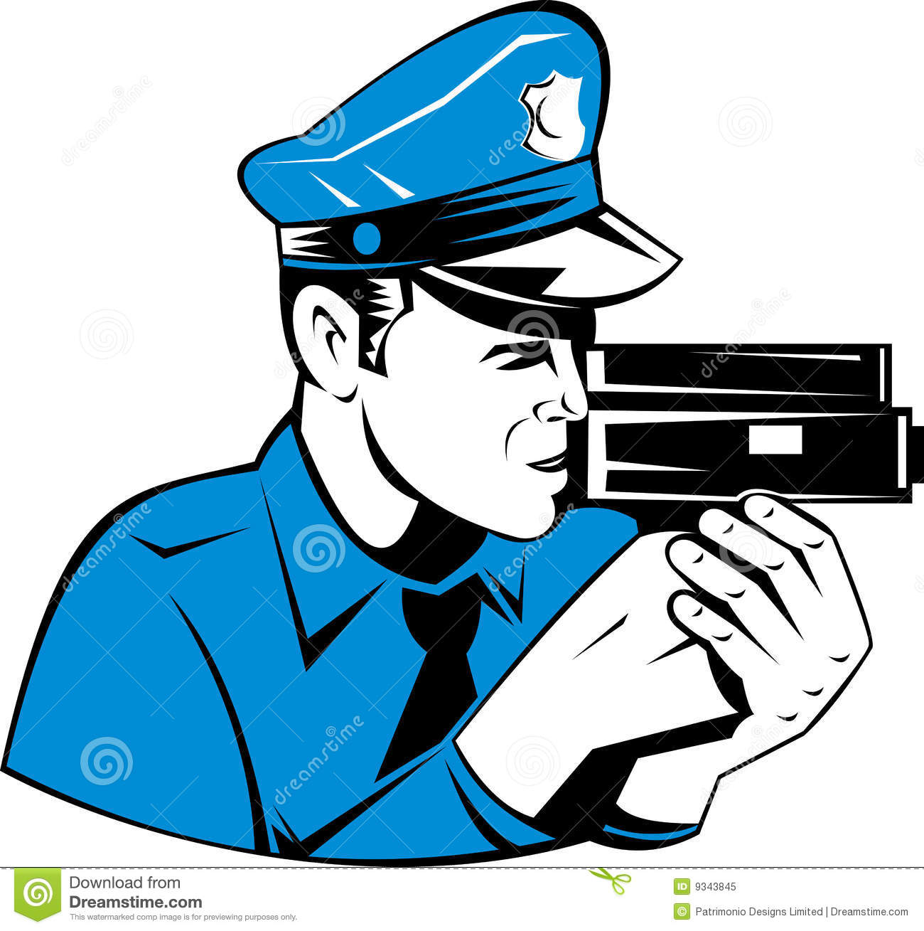 1300x1309 Gun Clipart Police Gun