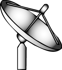 199x224 Radar Dish Clipart