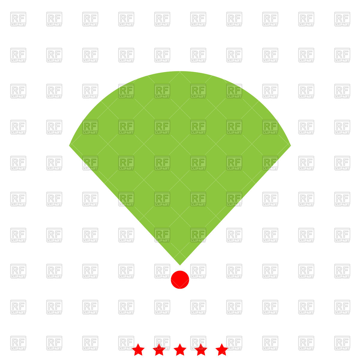 1200x1200 Radar Icon On White Background Royalty Free Vector Clip Art Image