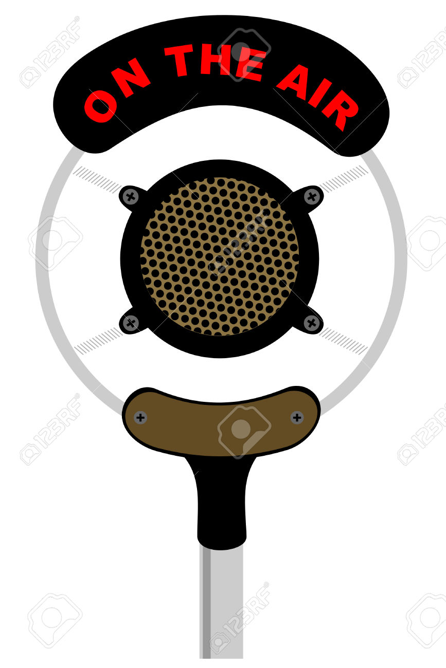867x1300 Microphone Clipart Antique