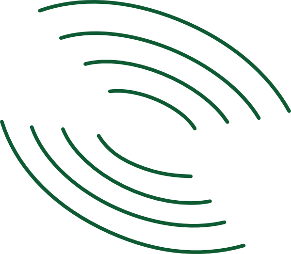 600x524 Radio Waves Green Tilt Clip Art