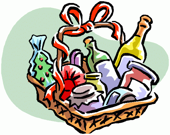 565x451 Gift Clipart Christmas Basket