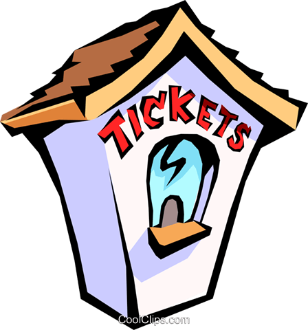 448x480 Ticket Office Clipart