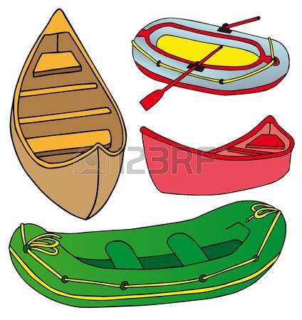 424x450 Raft Clipart Paddle Boat