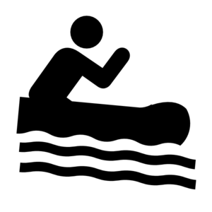 300x300 Rafting Clip Art